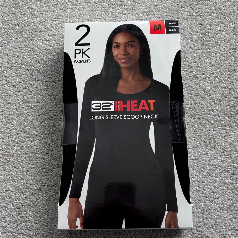 32 Degrees Long Sleeve Crew Neck Base Layer